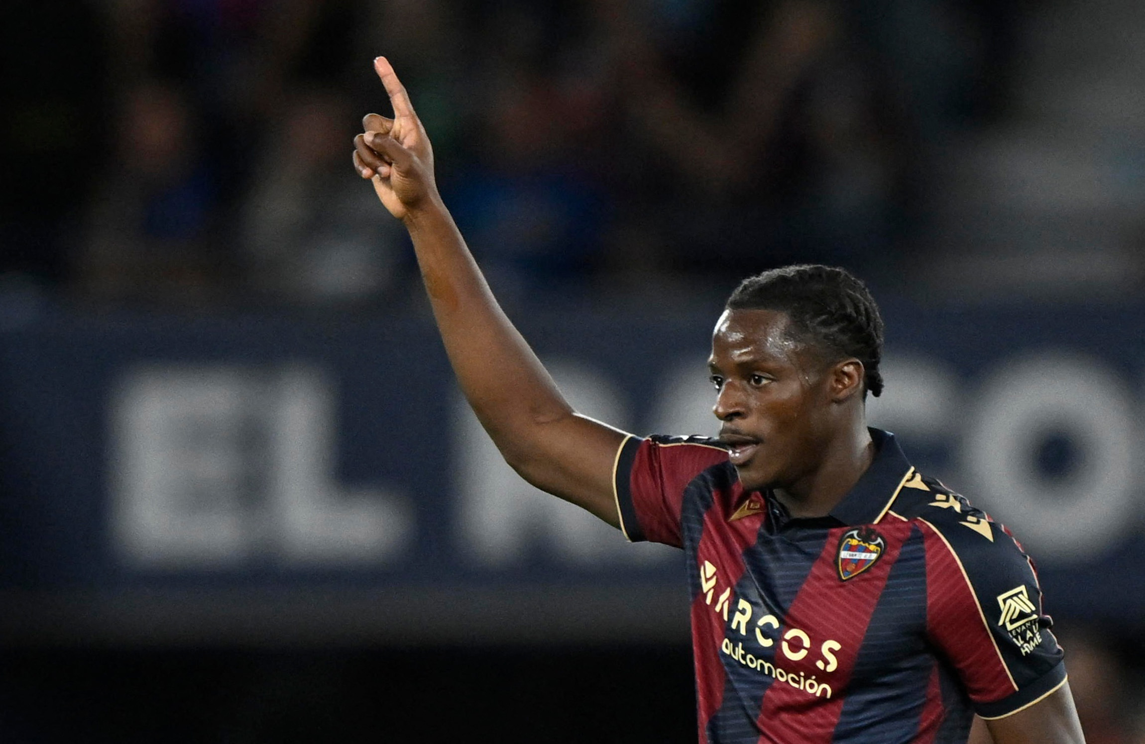 Levantes Etta Eyong firar ett mål