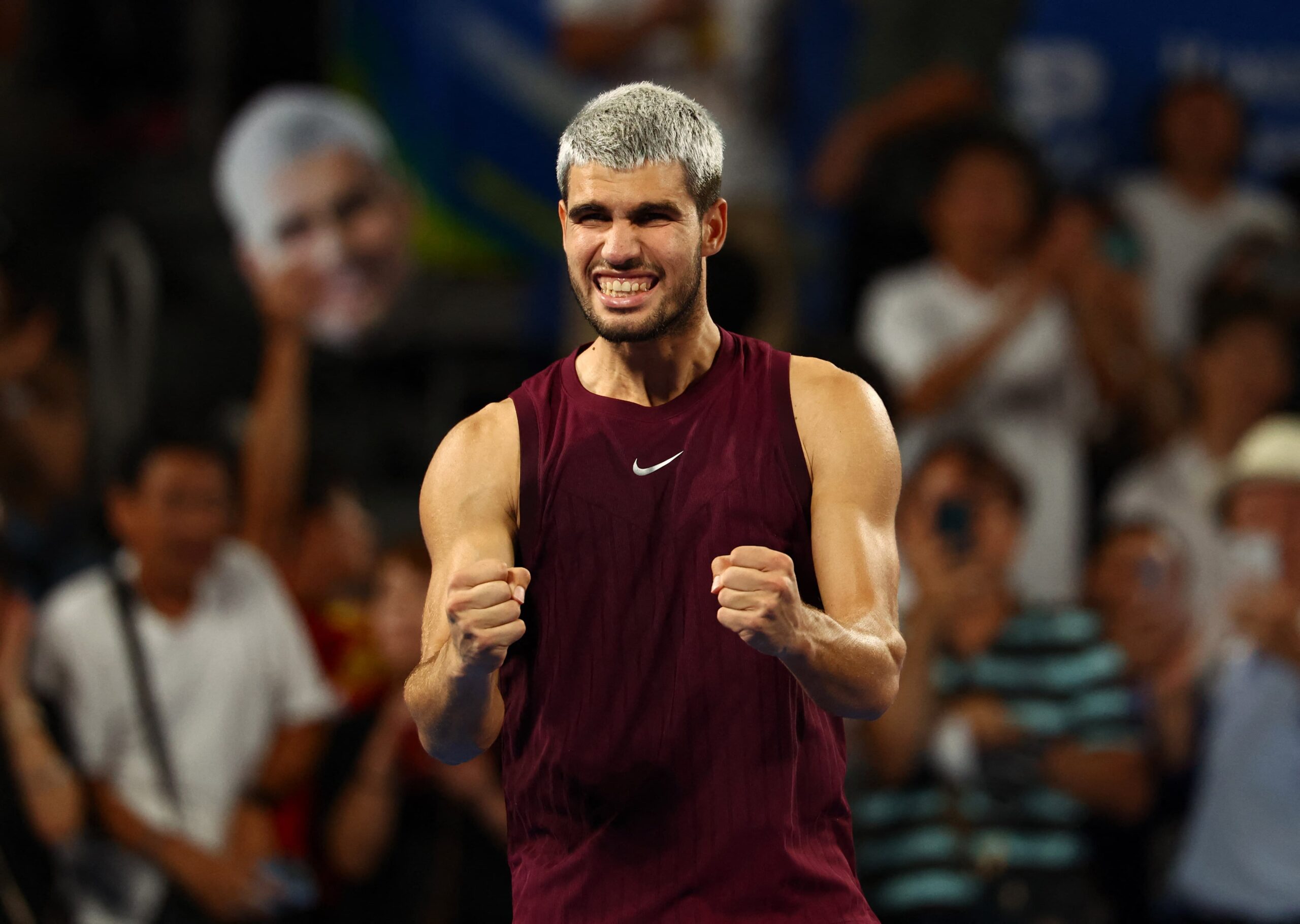 Carlos Alcaraz firar en vinst