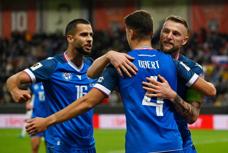 Slovakerna är starka på hemmaplan