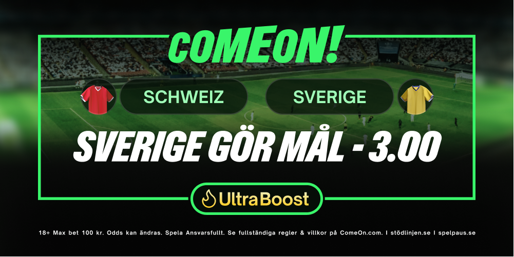 odds boost schweiz sverige