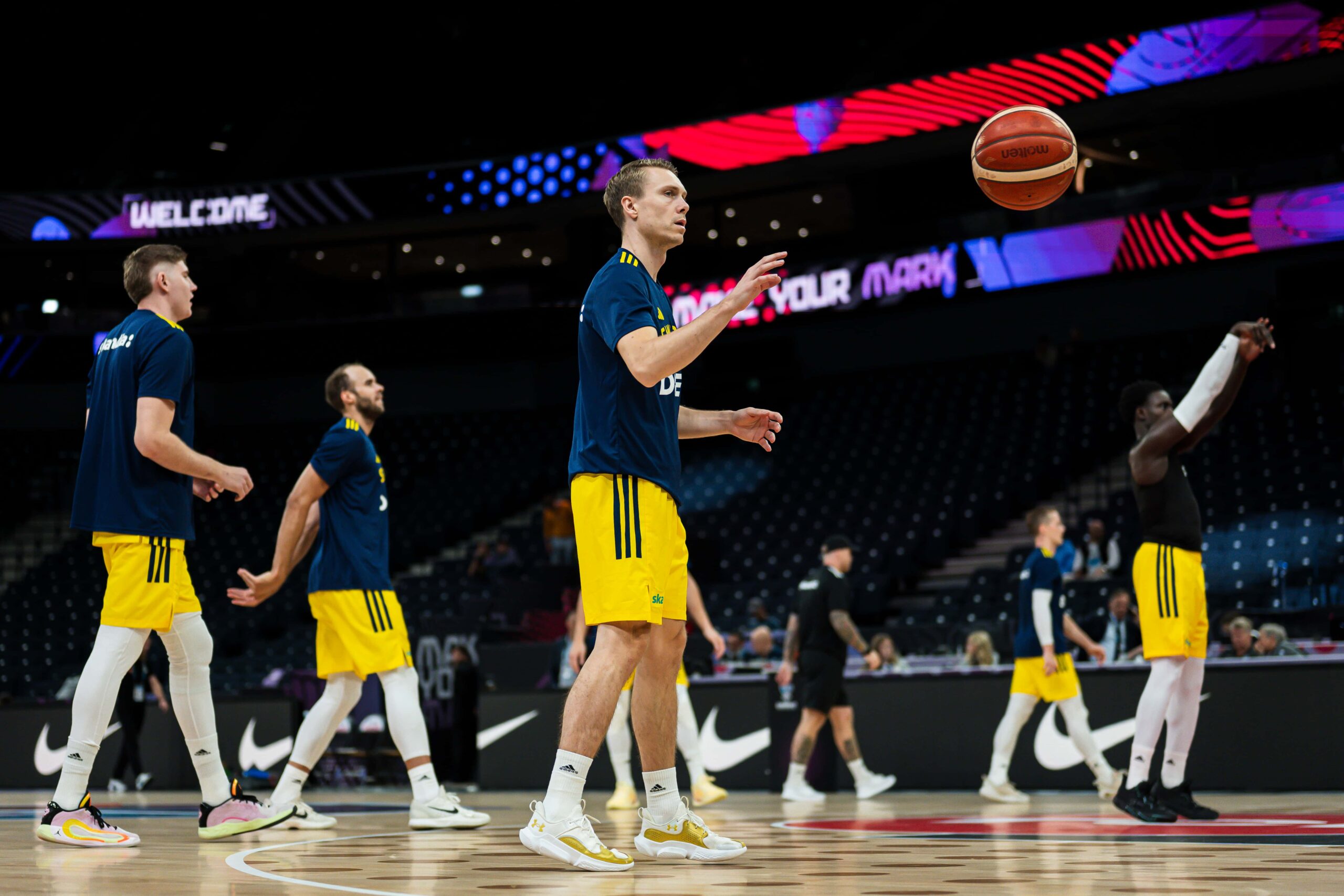 Sverige – Slovenien i basket i kväll: Sverige favorit i VM-kvalet i basket