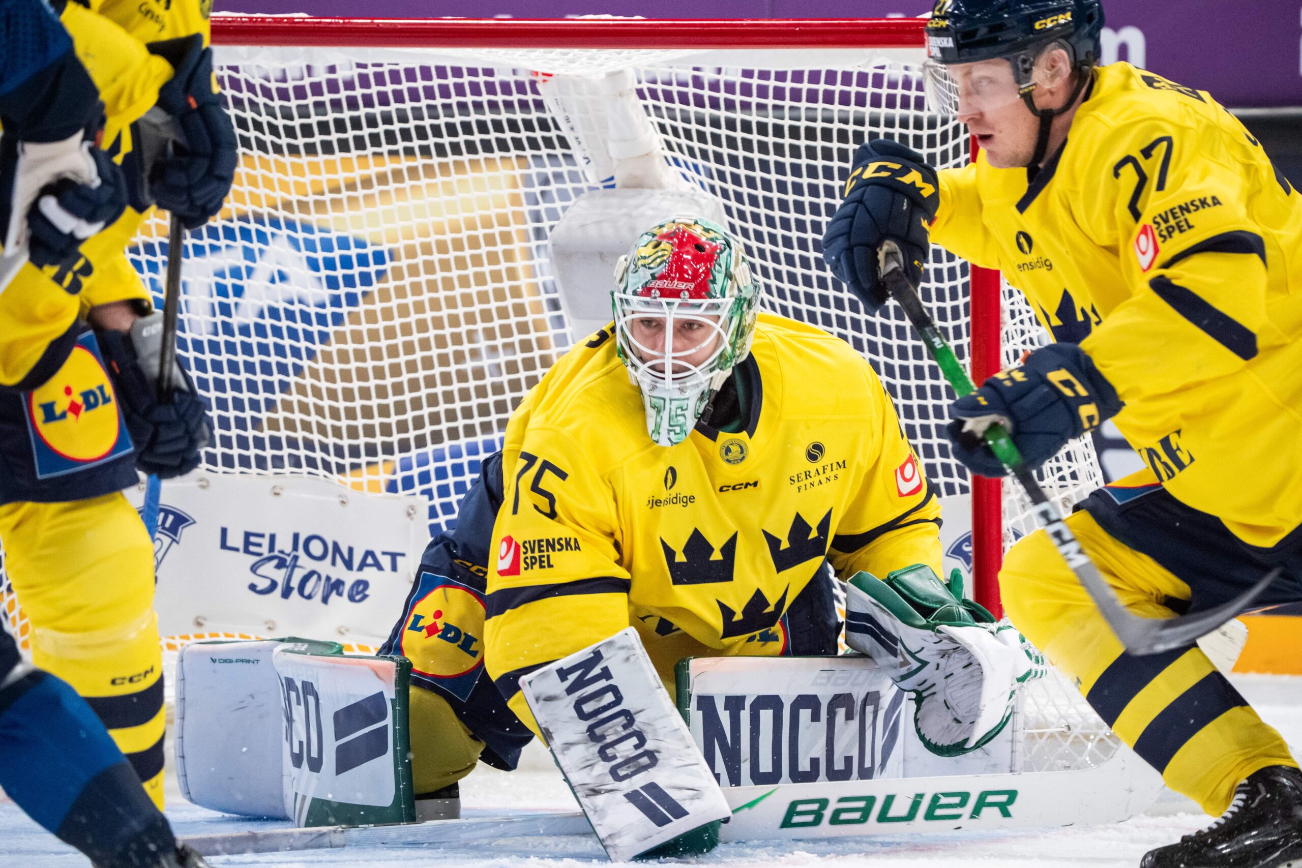 sveriges målvakt i fokus