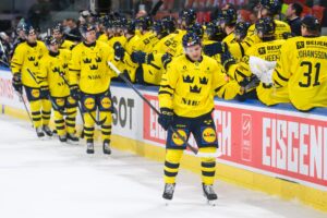 sverige firar ett mål