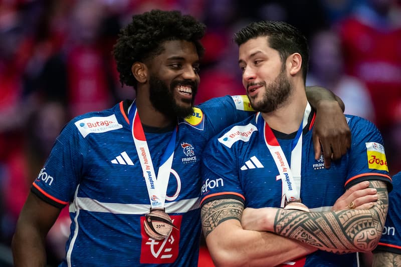 frankrike firar brons i VM