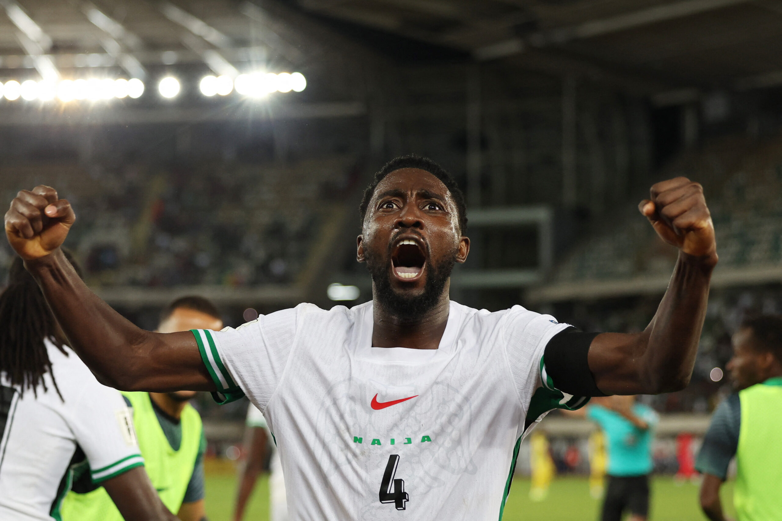 Nigerias wilfred Ndidi jublar