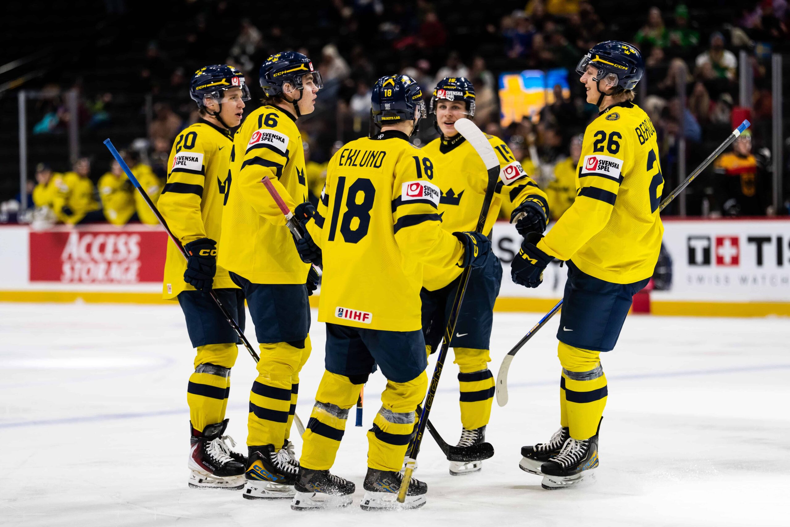 Sverige – Lettland på tv ikväll: SVT sänder och så är läget inför kvartsfinalen i JVM i ishockey