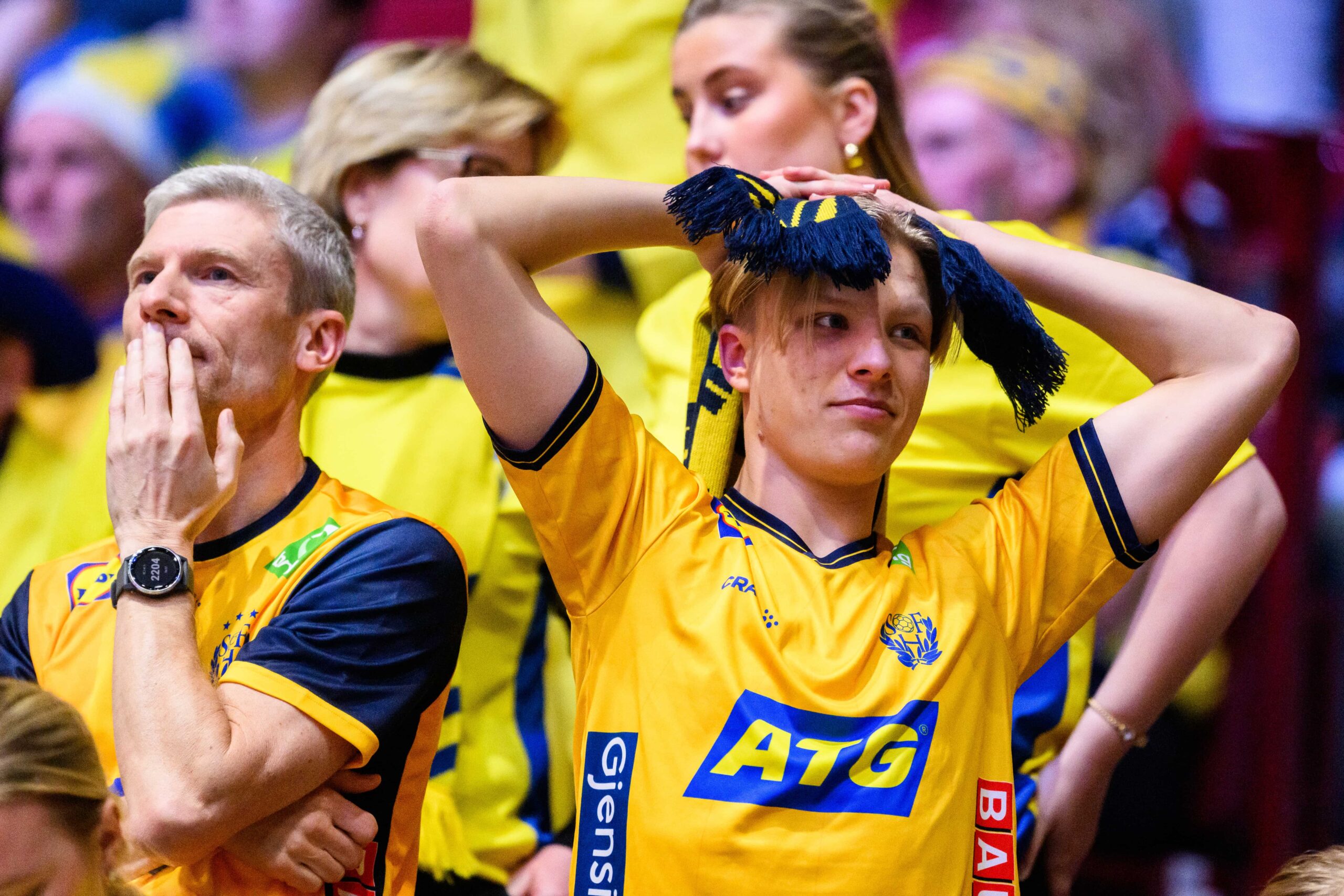 besvikna svenska fans