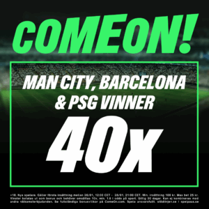 CL boostar hos ComeOn