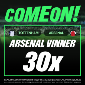 comeon boost arsenal