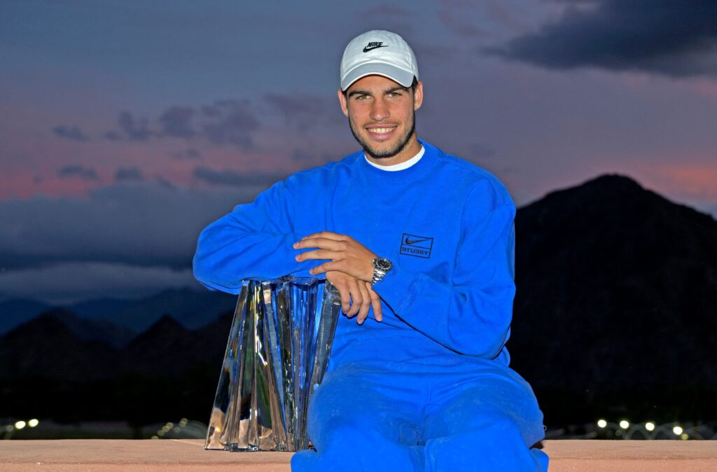 Indian Wells masters i tennis: Alcaraz klar favorit till att vinna men Sinner utmanar enligt oddsen