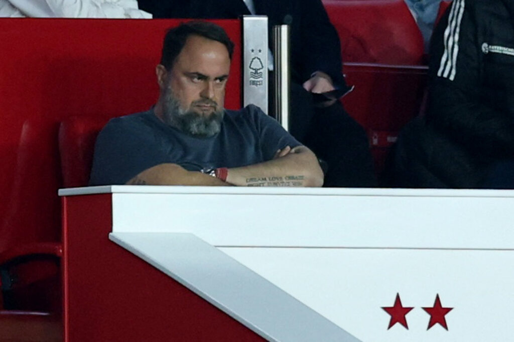 En missnöjd Evangelos Marinakis