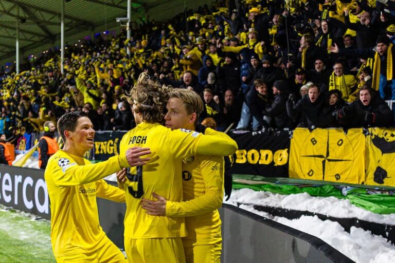 hauge och bodö firar mål