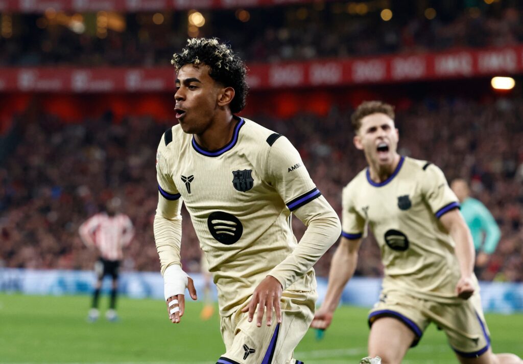 Lamine Yamal firar sitt mål