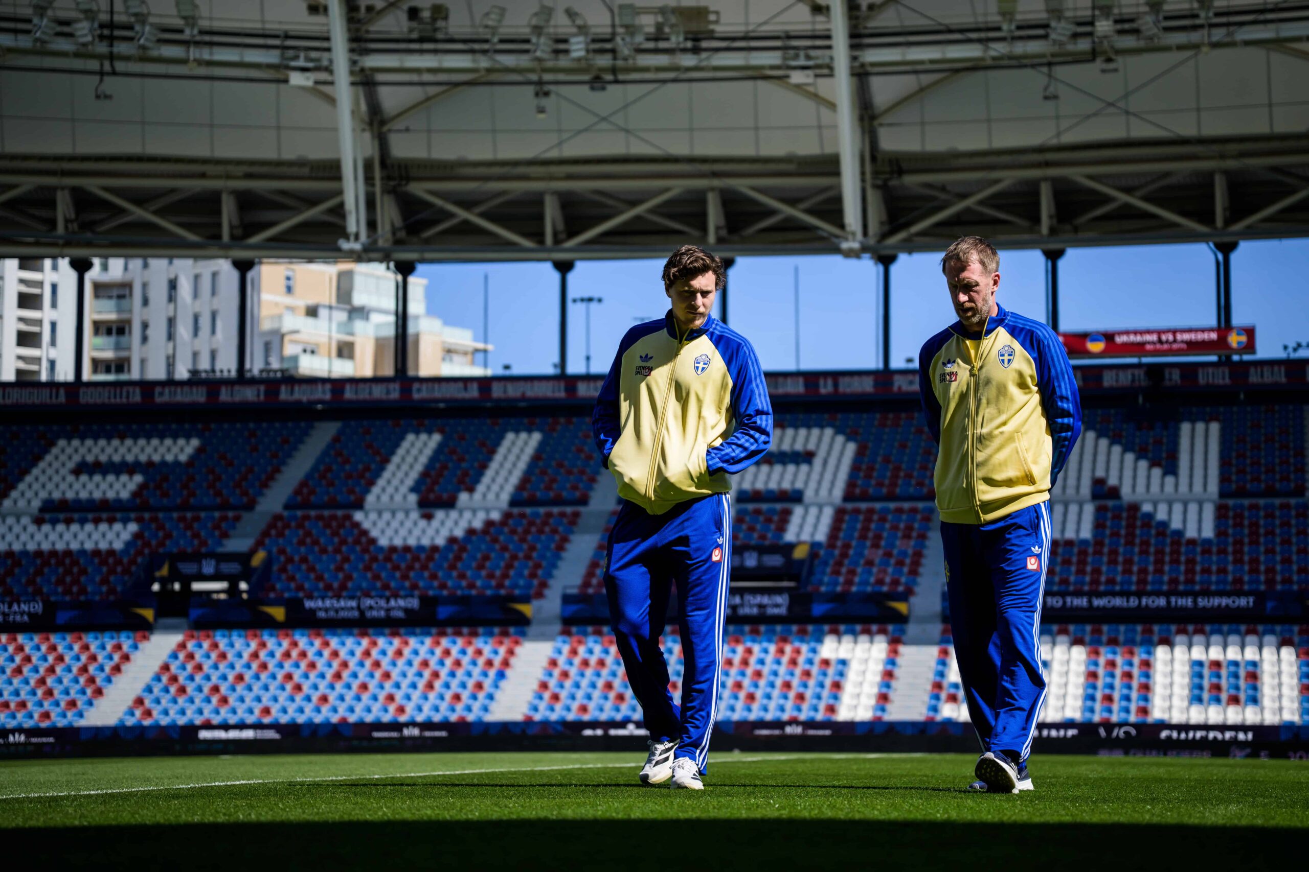 Ukraina - Sverige på tv