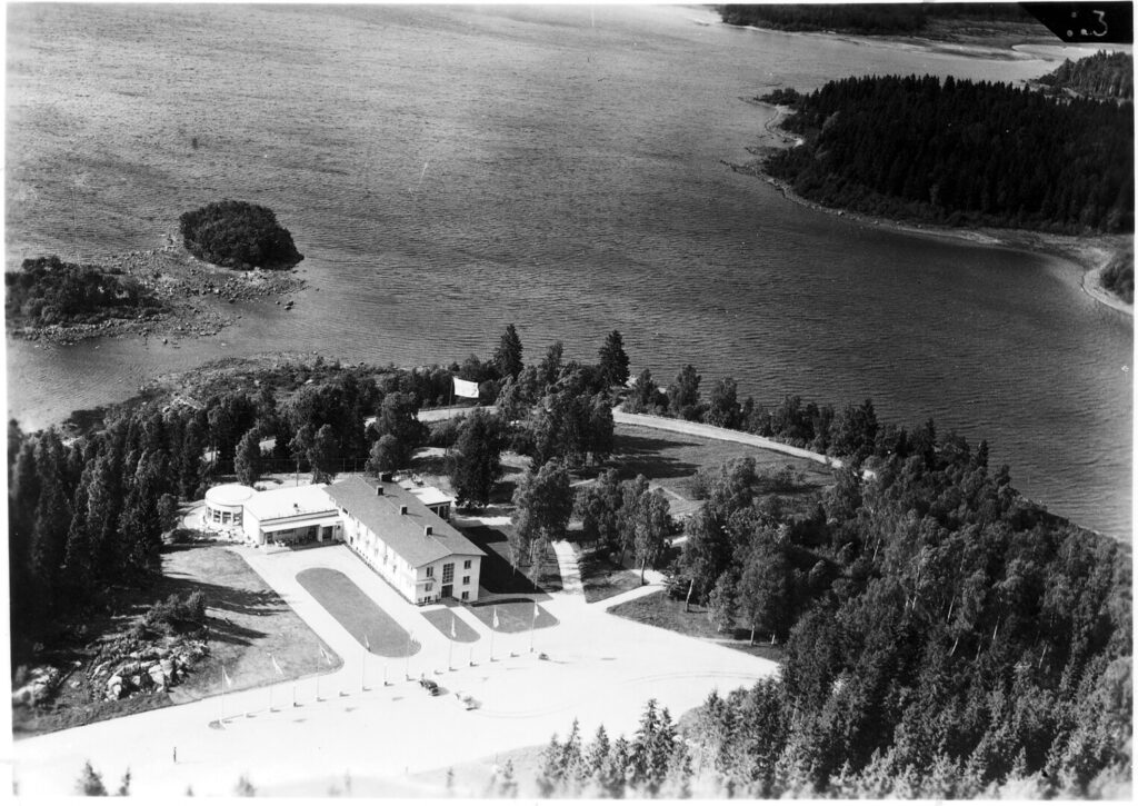 Hindås Turisthotell där det brasilianska landslaget bodde under VM 1958