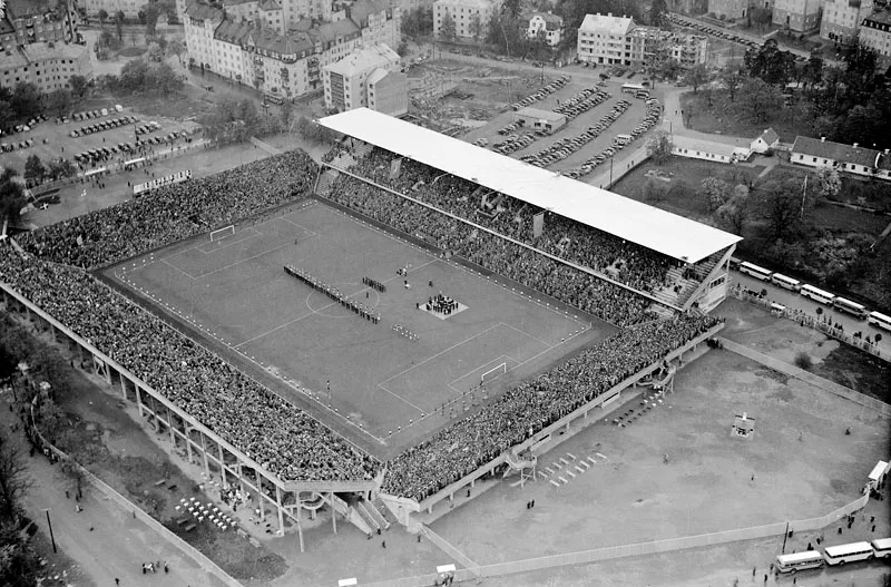 Råsundastadion invigning 1937
