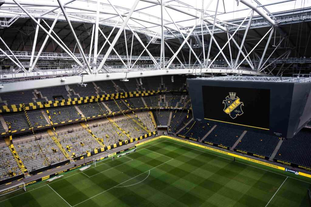 AIK – Malmö på tv: TV4 Play sänder från Strawberry Arena ikväll