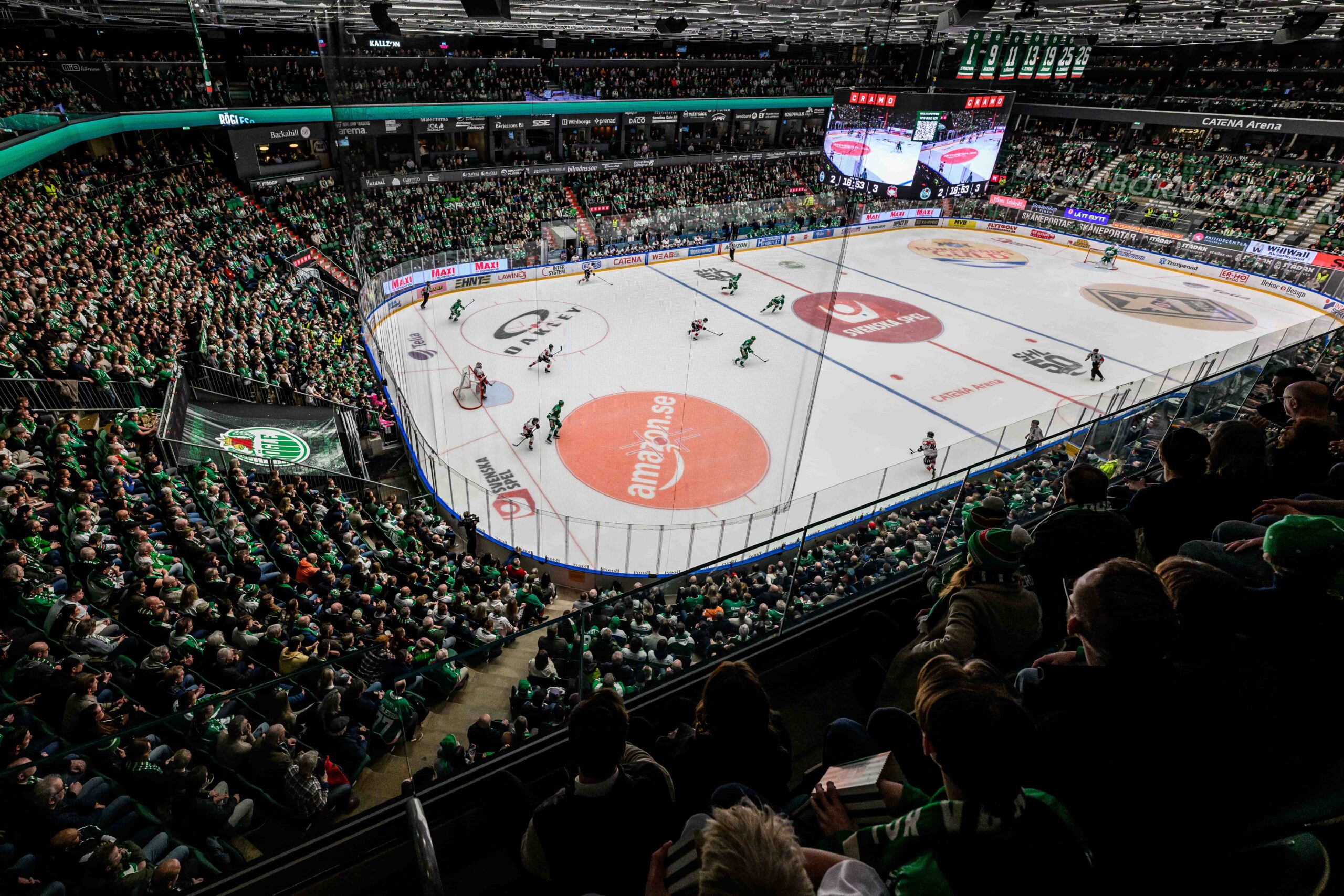 Rögle – Färjestad på tv: TV4 sänder den helt avgörande sjunde matchen under söndagen