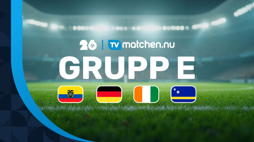 Grupp E i Fotbolls-VM 2026, Tyskland, Curaçao, Elfenbenskusten, Ecuador