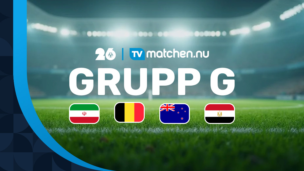 Grupp G i Fotbolls-VM 2026, Belgien, Egypten, Iran, Nya Zeeland