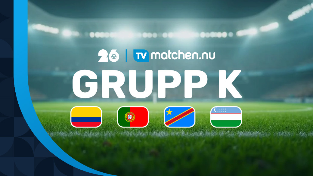 Grupp K i Fotbolls-VM 2026, Portugal, Colombia, Uzbekistan, DR Kongo