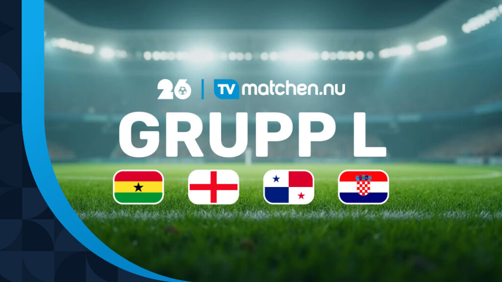 Grupp L i Fotbolls-VM 2026, England, Kroatien, Ghana, Panama