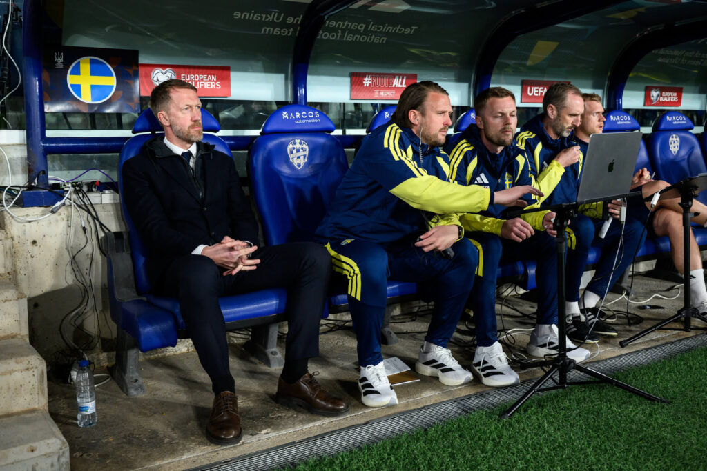 Graham Potter på bänken, tog Sverige till VM 2026