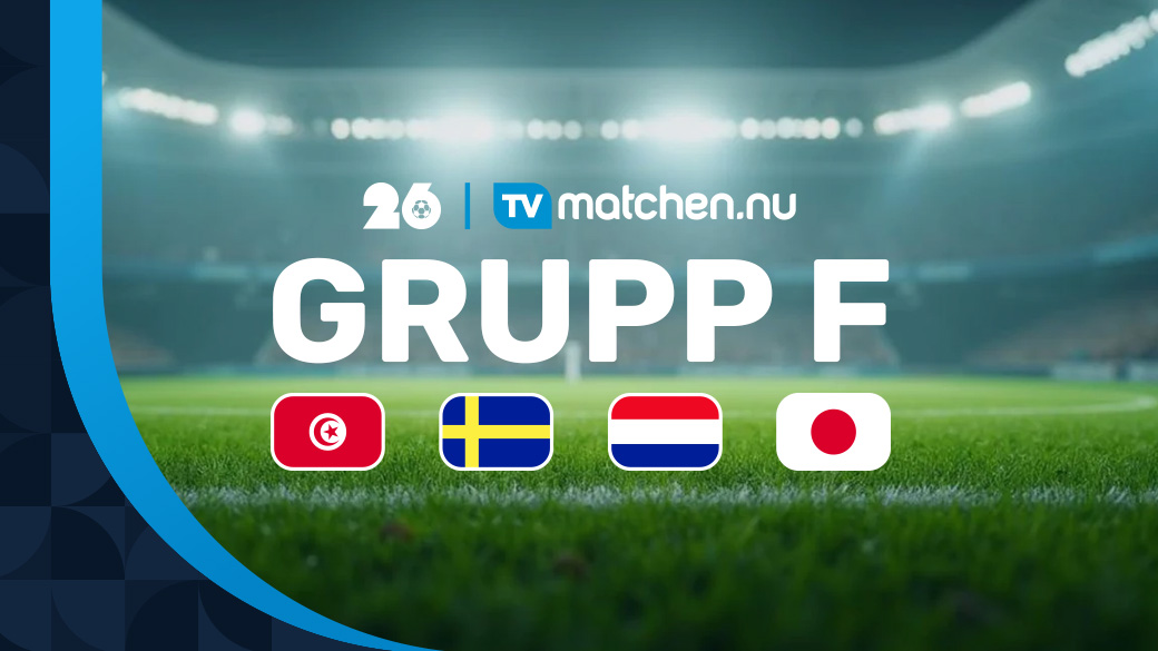 Grupp F i VM 2026, Sverige, Japan, Tunisien, Nederländerna