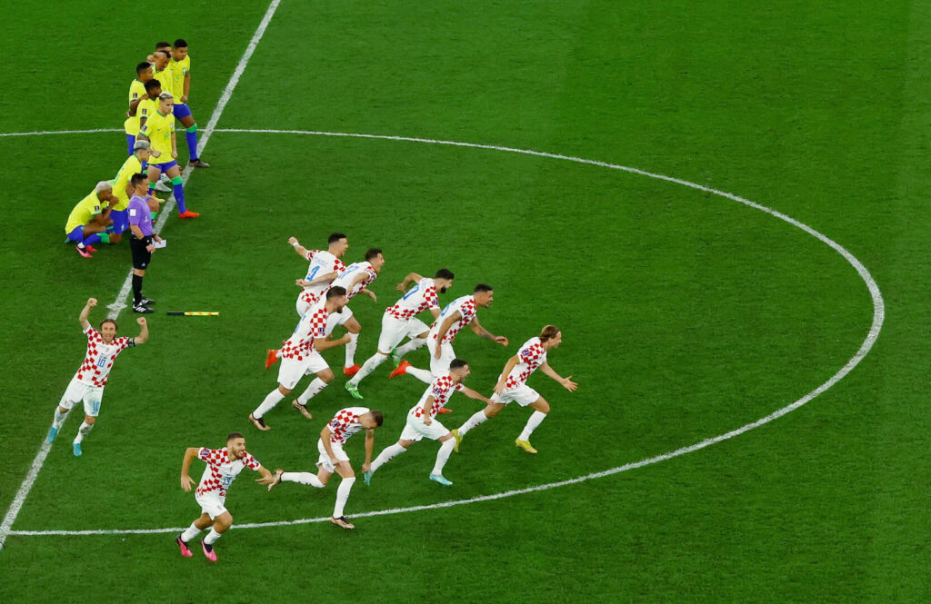 Kroatien slår ut Brasilien i kvartsfinalen, VM 2022 