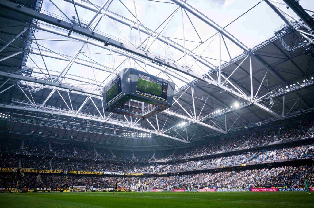 AIK – Djurgården på tv: TV4 Play sänder derbyt från Strawberry Arena