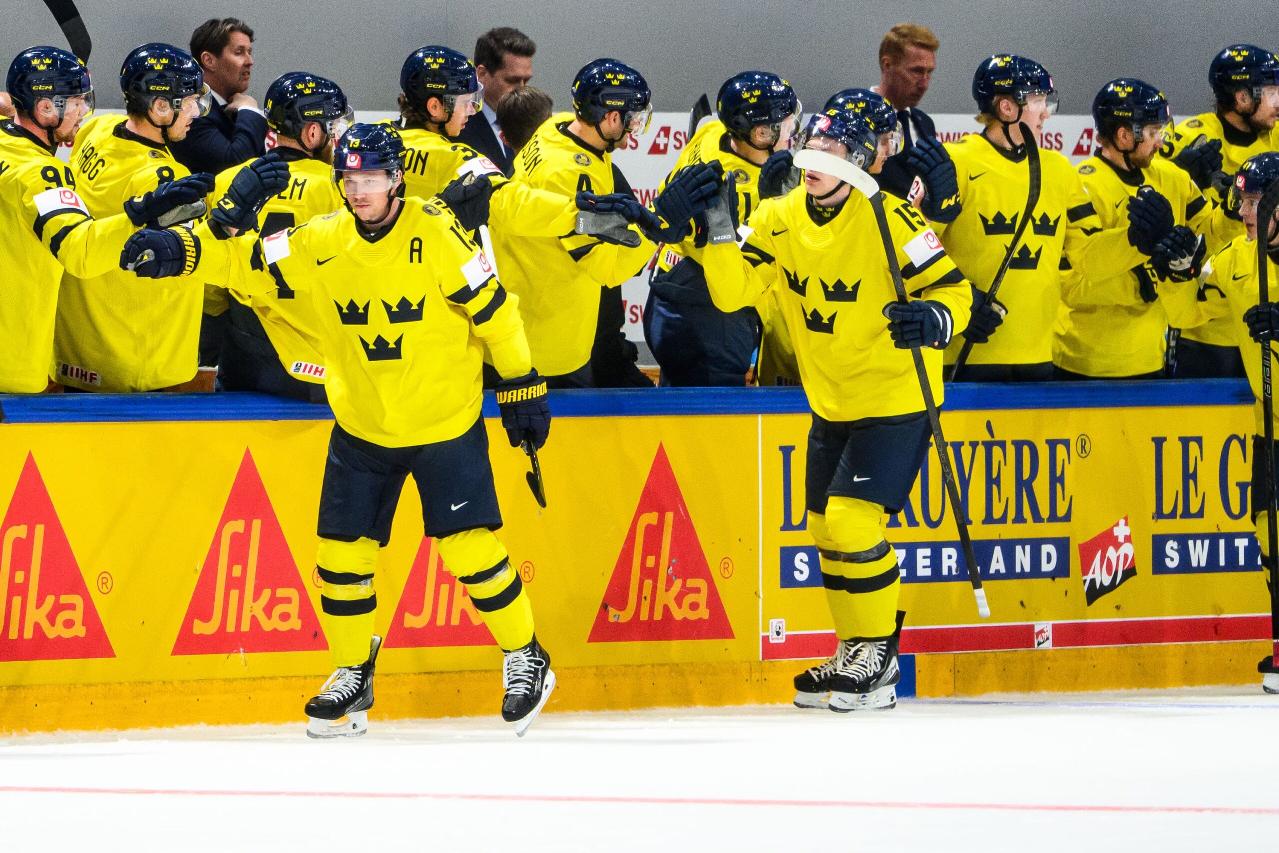 Sverige – Tjeckien på tv: Viaplay matchen från VM i hockey