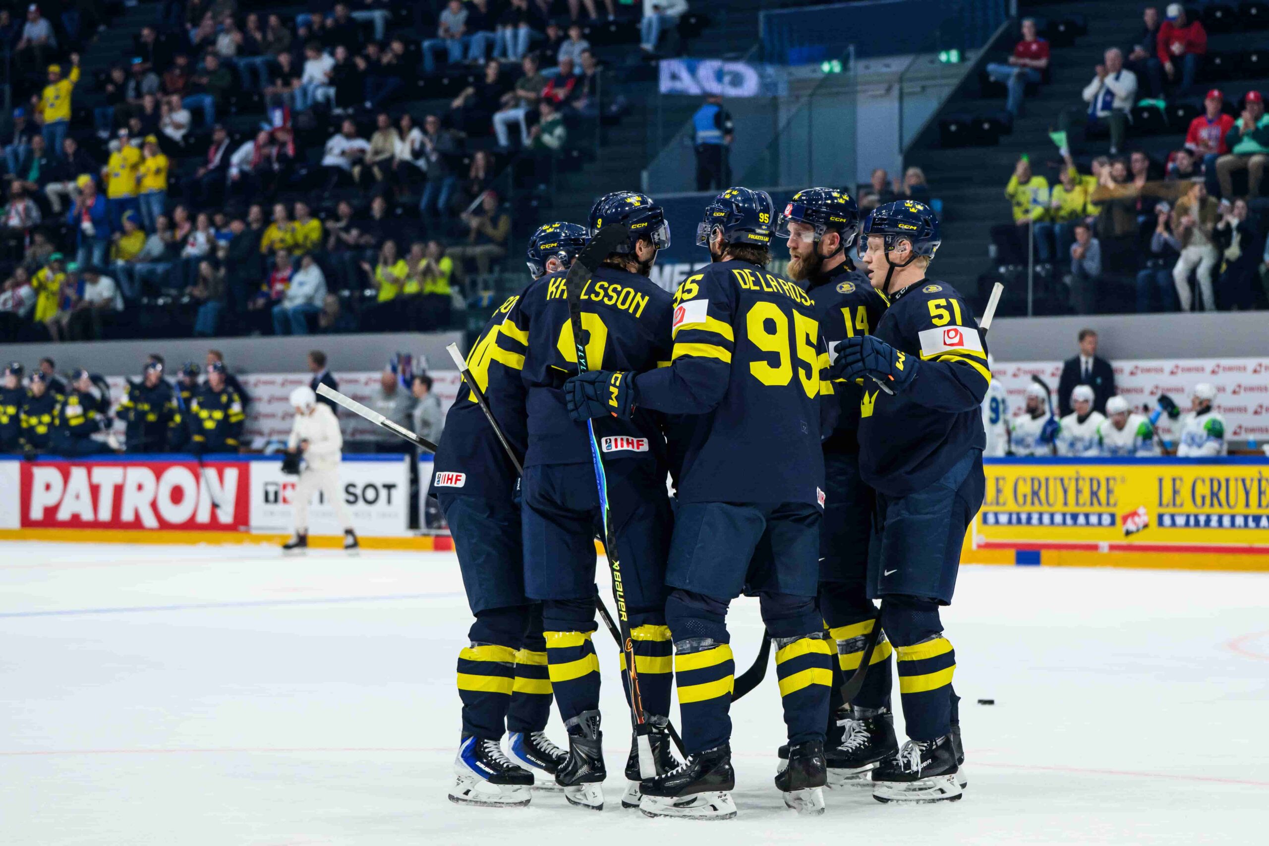 Sverige – Italien på tv: Viaplay sänder matchen från VM i hockey