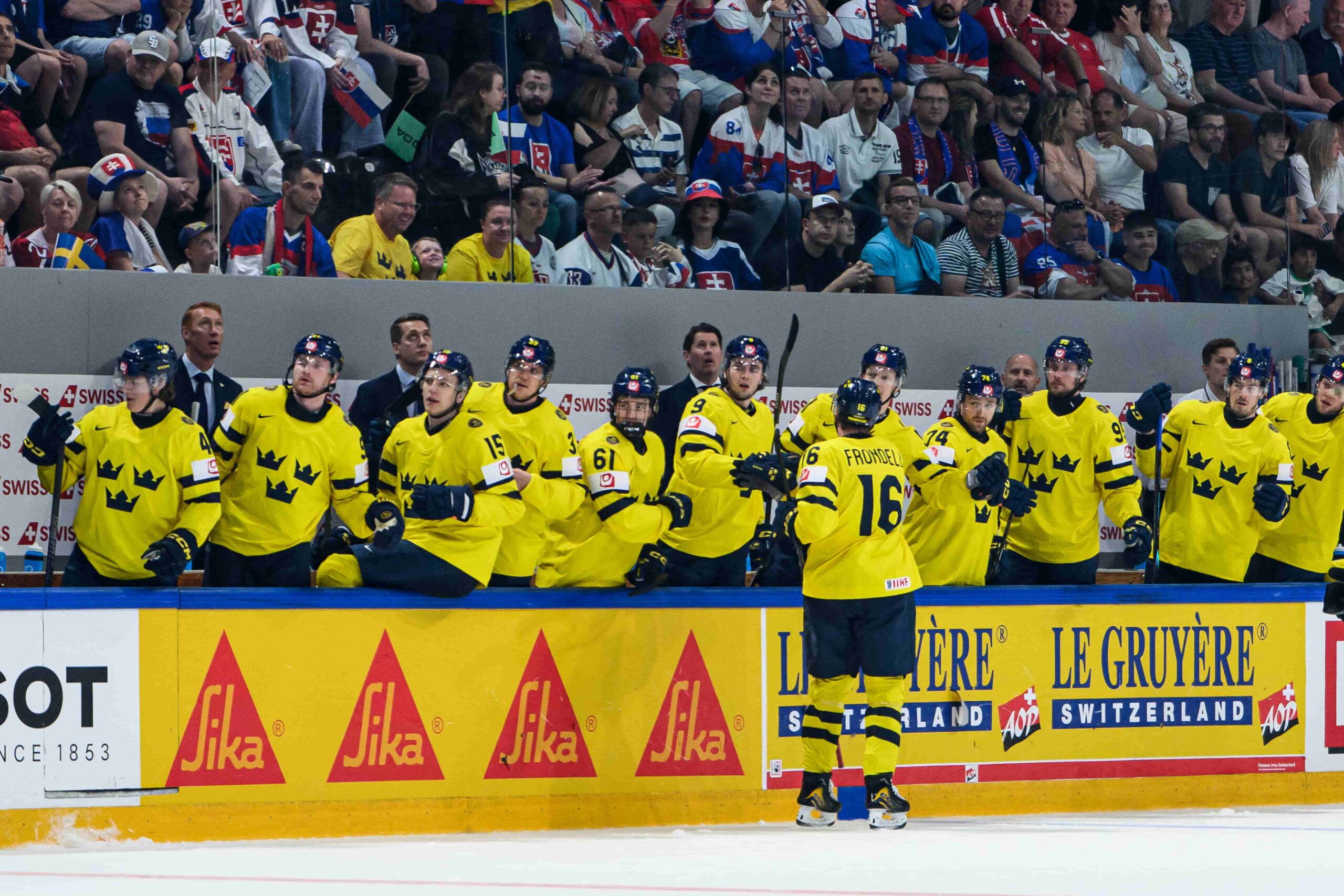 Schweiz – Sverige på tv: Viaplay sänder kvartsfinalen från VM i hockey
