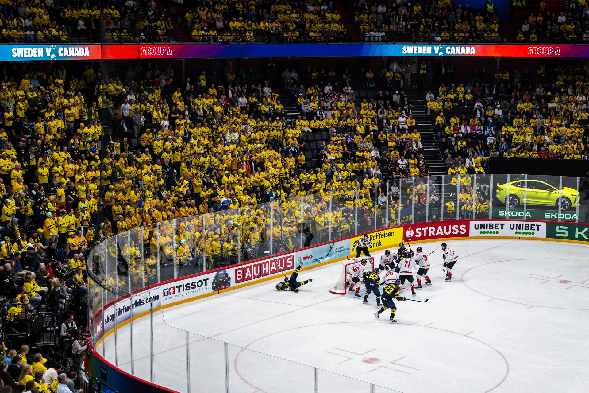 Sveriges fans i Hockey-VM, spelschema 2026