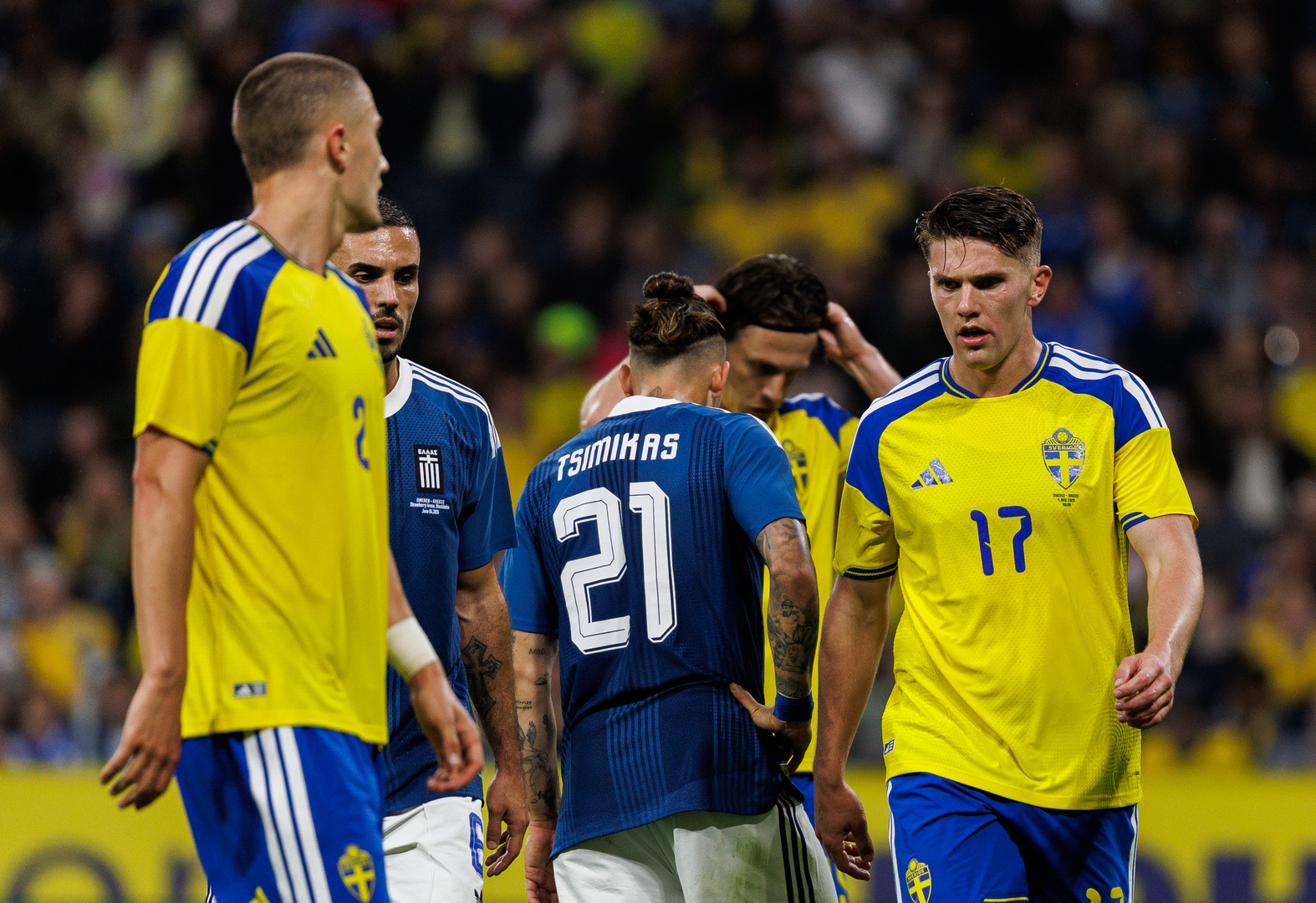 Viktor Gyökeres - Sverige - Grekland