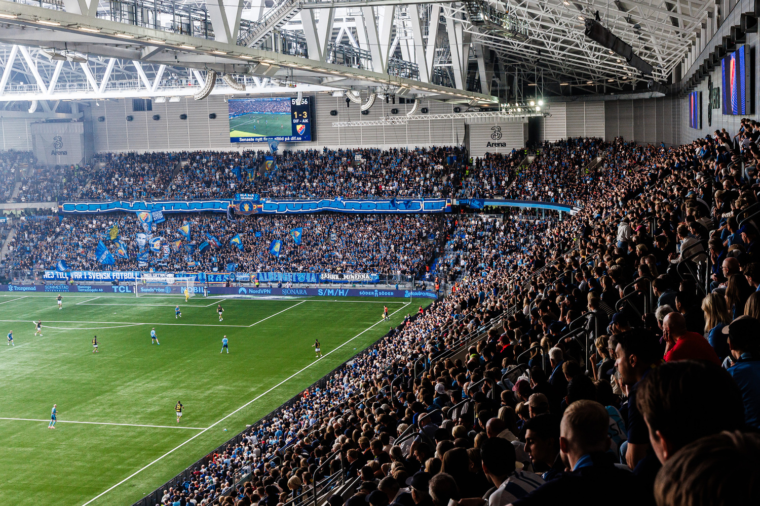 Djurgården – Mjällby AIF på tv: Första av två matcher