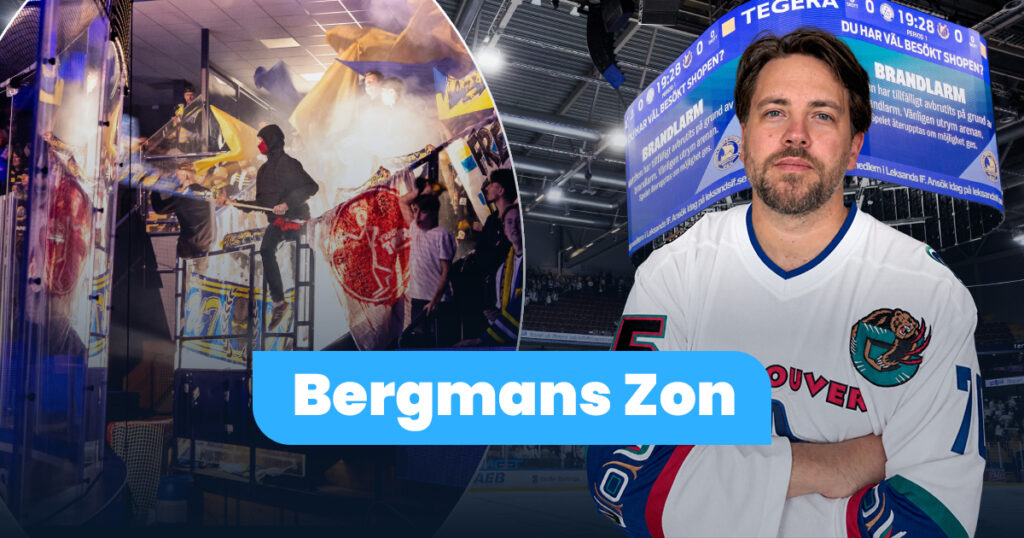 BERGMAN: Jag gillar pyro – men vad ska vi ha den till i hockeyn?