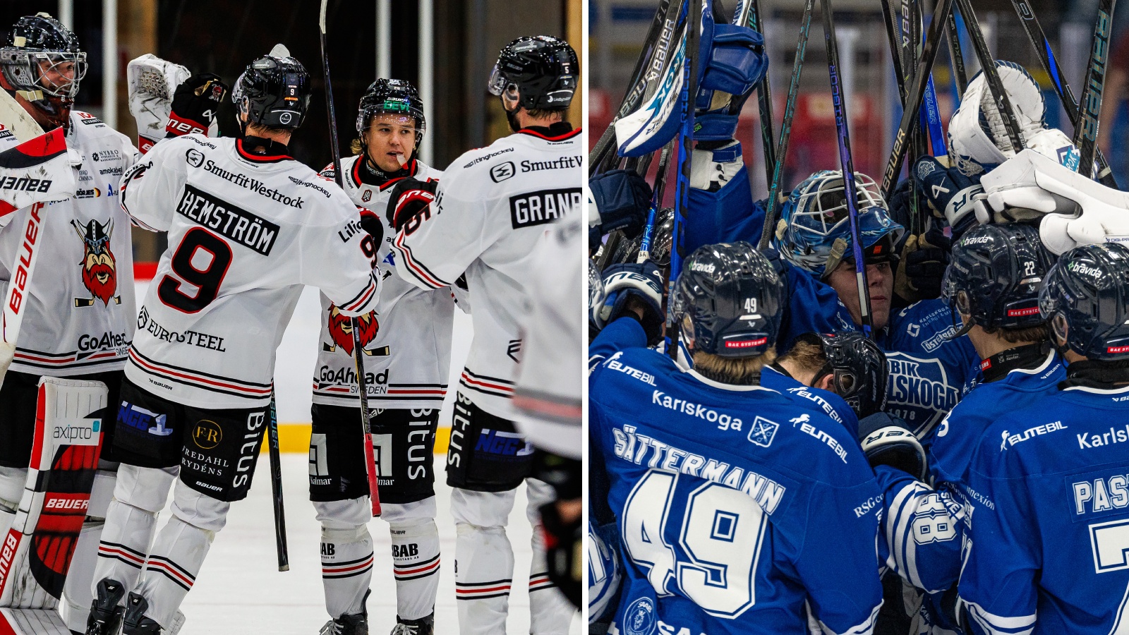 Nybro Vikings IF – BIK Karlskoga på TV: ”Visat sig vara svårslagna”