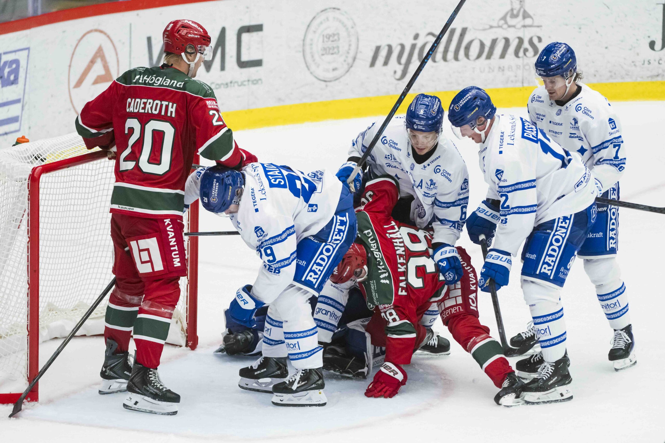 Leksand–Vimmerby: Serieledningen inom räckhåll efter två målfester