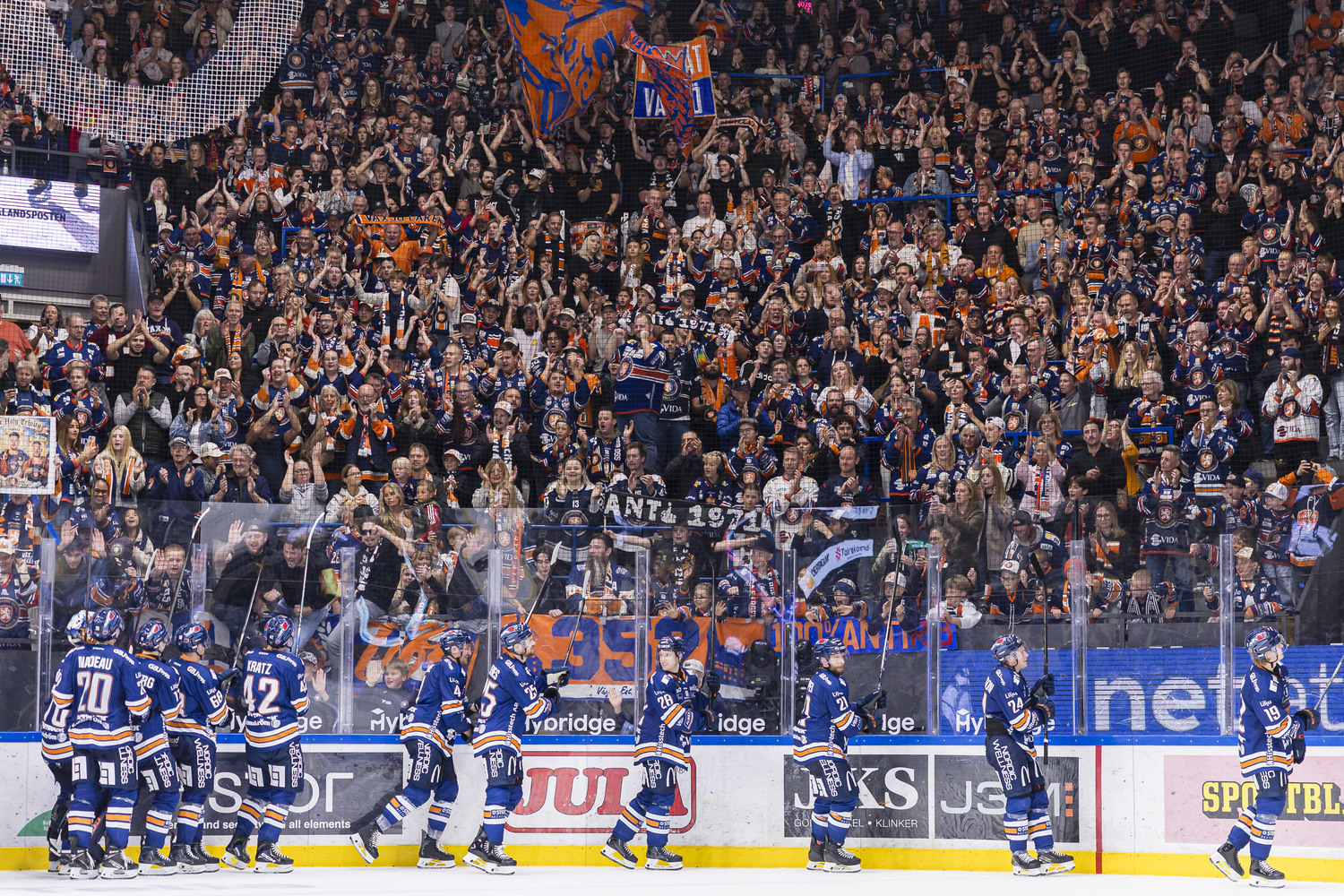 Växjö Lakers – Rögle BK på tv: Med sikte uppåt