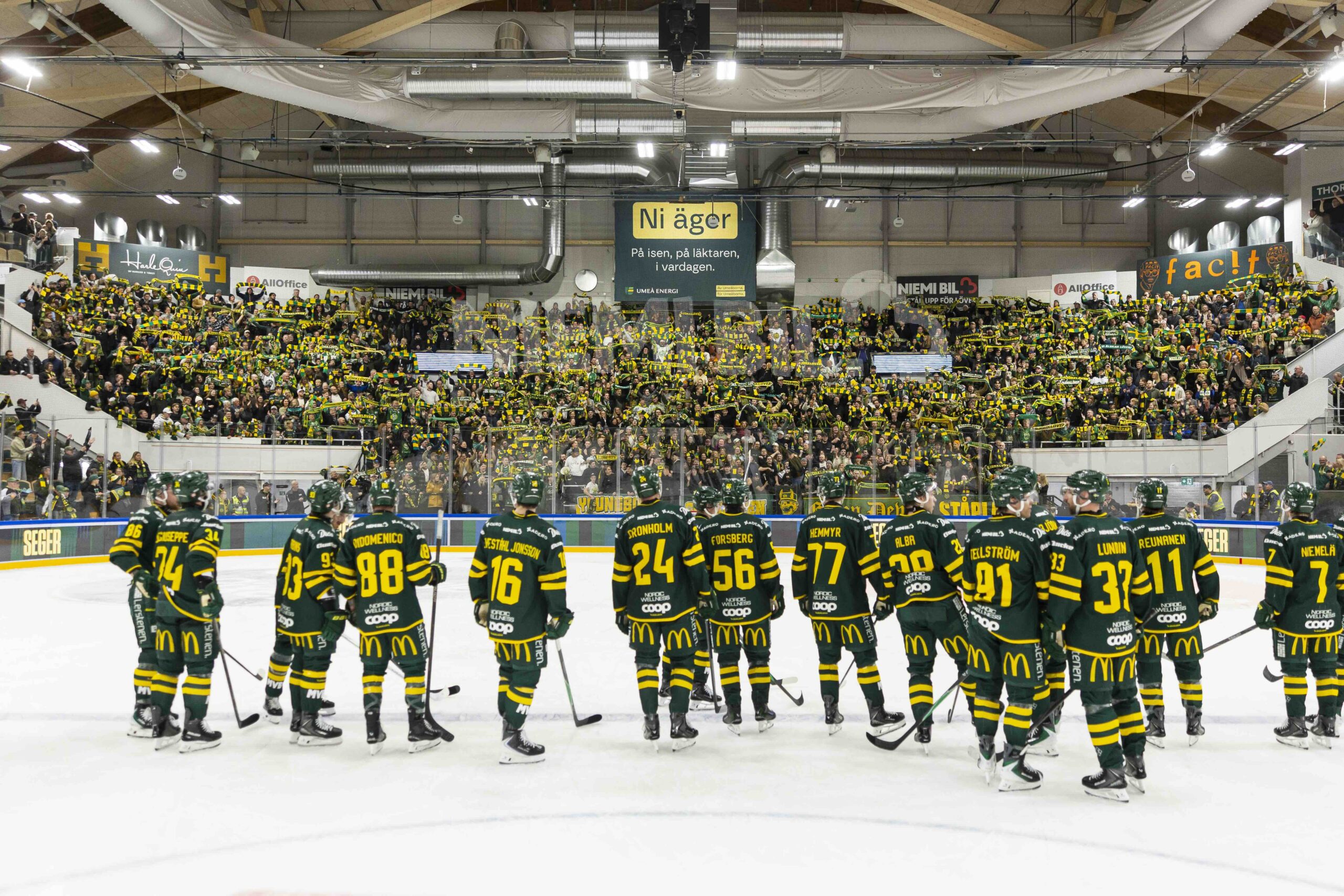 Björklöven–Rögle: Rekordstarten ställs mot fyra raka bortaförluster