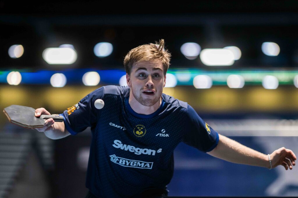 Bordtennis-EM 16 oktober: Fem svenskmatcher och dubbelfinal inom räckhåll