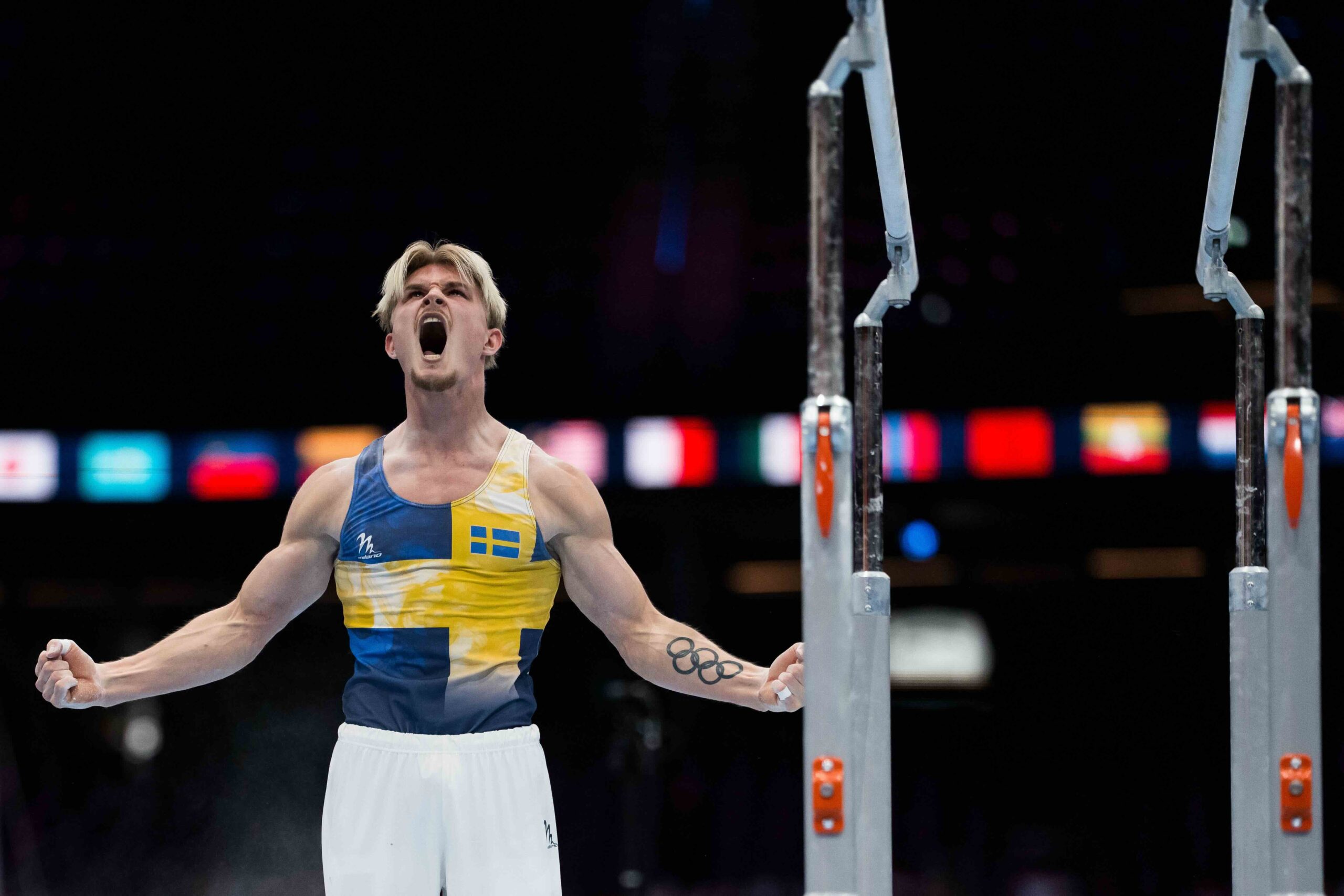 David Rumbutis i barrfinal på VM: Pappan i samma final – för 34 år sedan