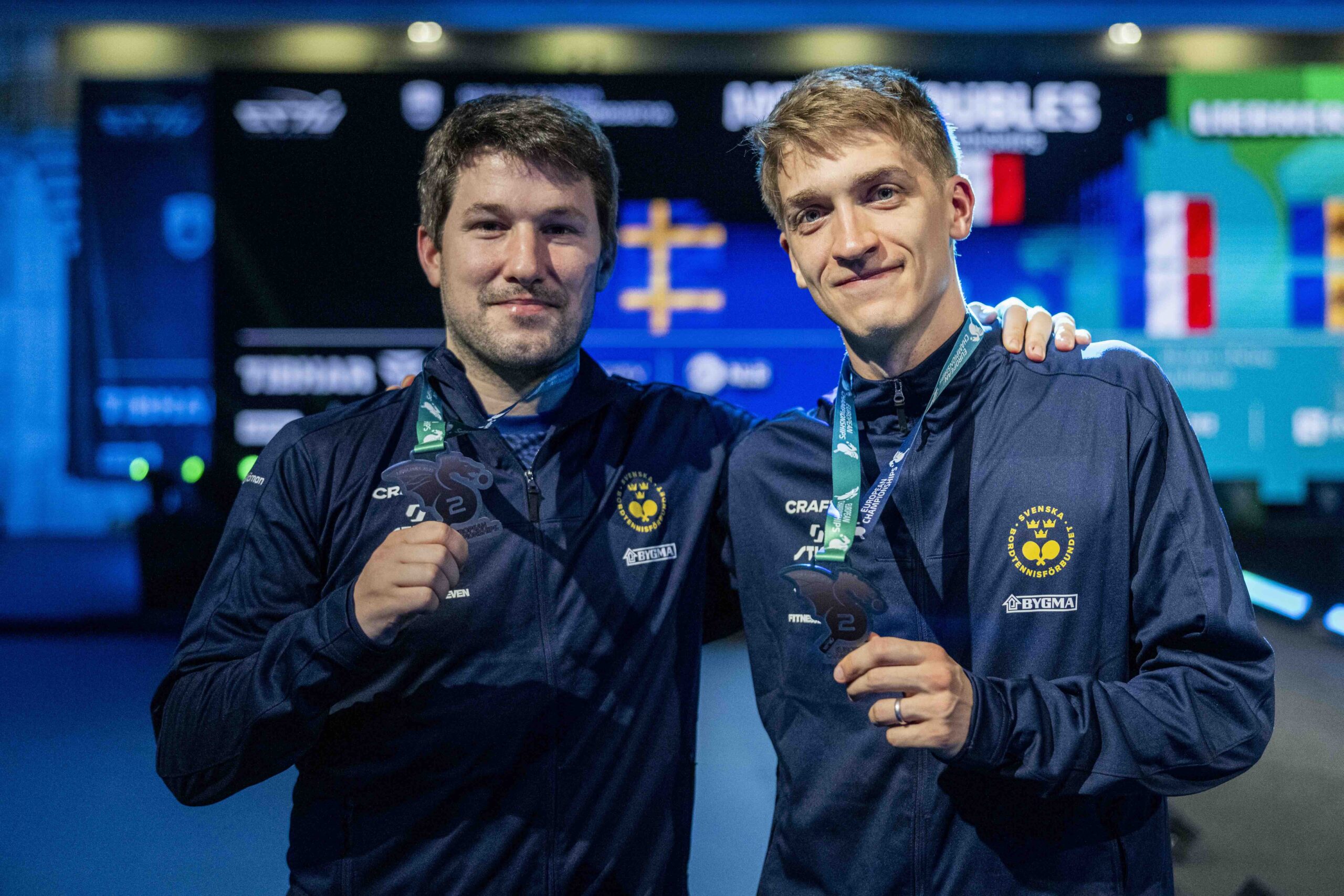 Bordtennis-EM 18 oktober: Källberg jagar finalplats mot klubbkamraten