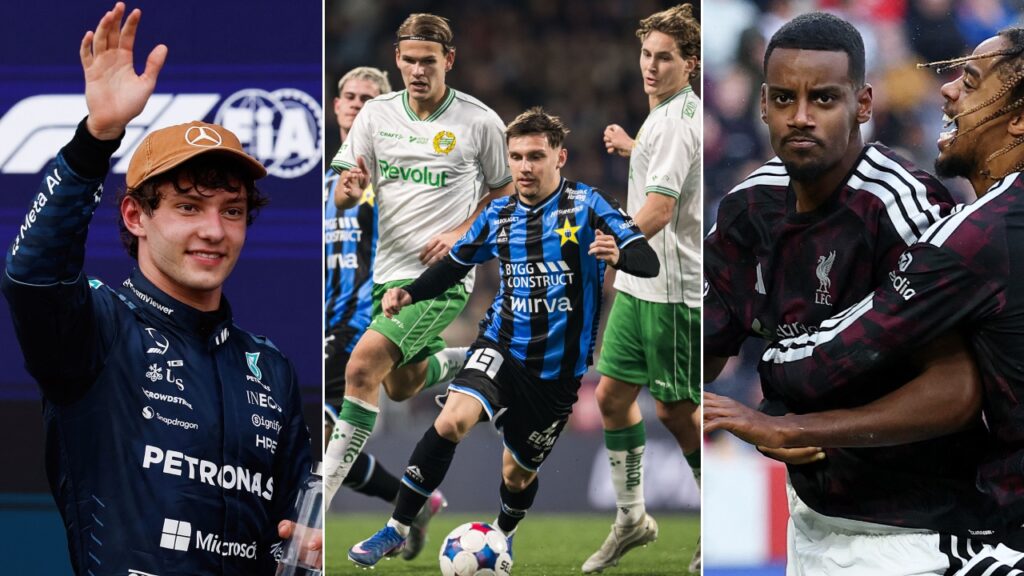 Sport på TV vecka 44: Guldstrid i Allsvenskan och stormatcher i Europa