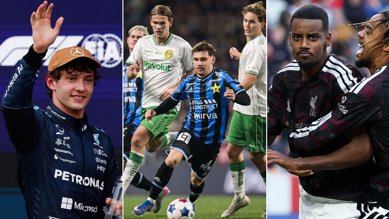 Sport på TV vecka 44: Guldstrid i Allsvenskan och stormatcher i Europa